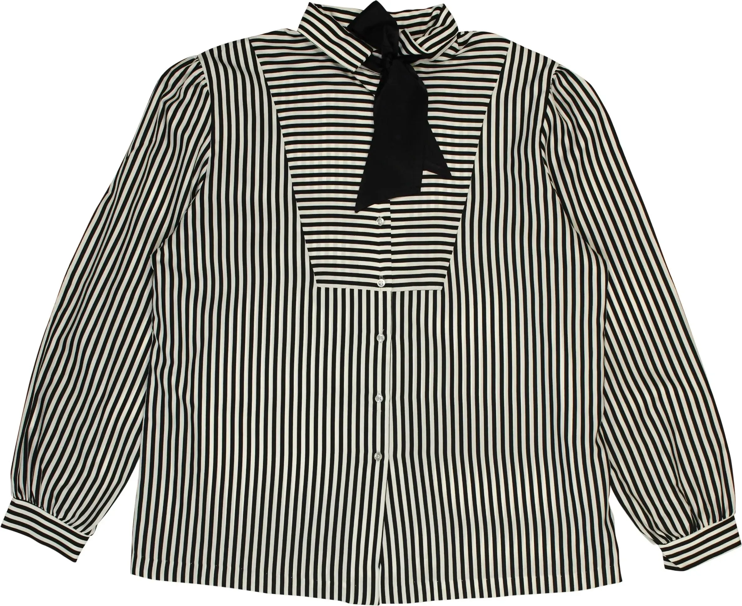 80s Striped Blouse | ThriftTale