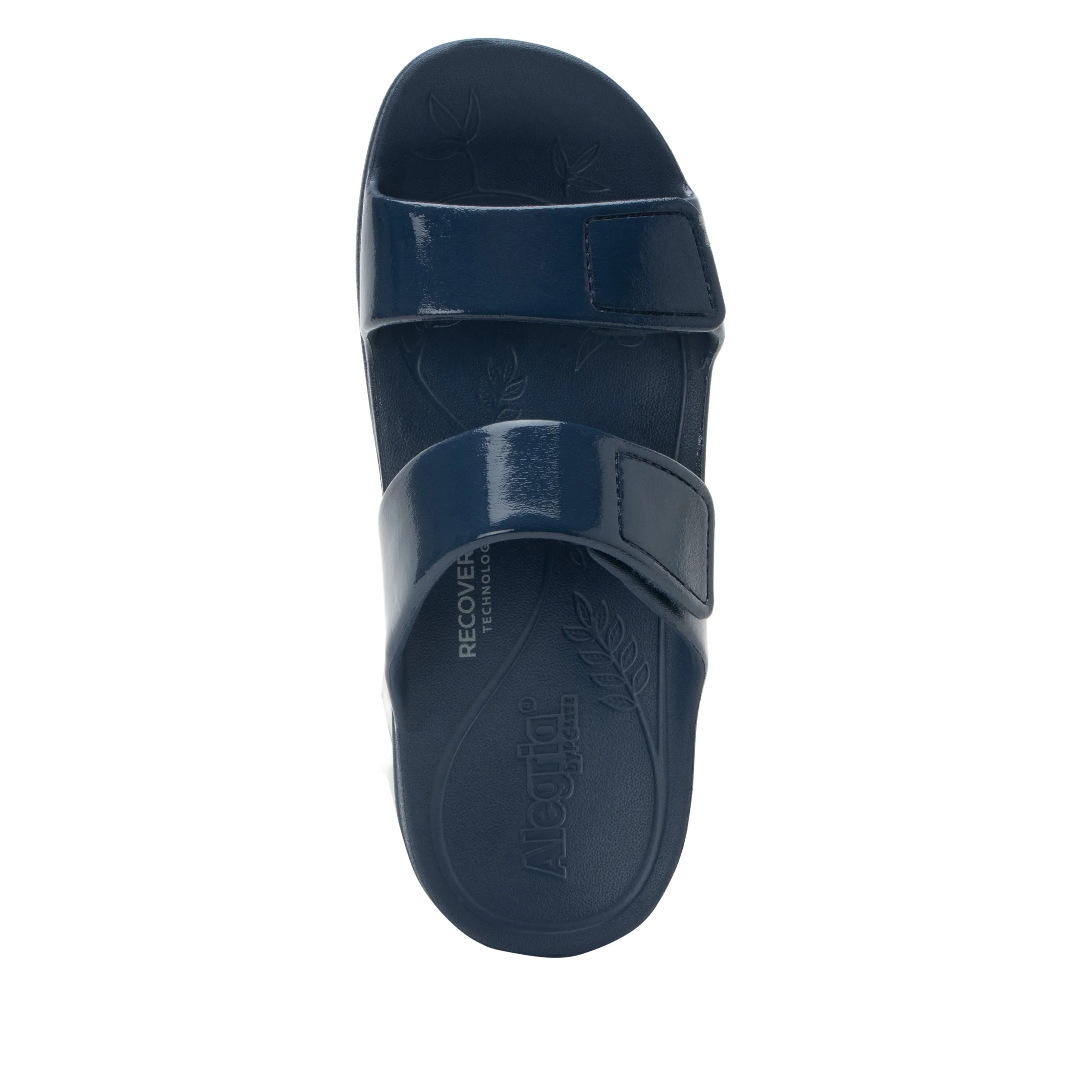 Alegria Women’s Orbyt Slide Sandals-Navy Gloss