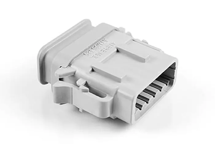 Amphenol Industrial, ATM Automotive Connector Plug Grey Cable Mount 12 Way, Crimp Termination ATM06-12SA-SR1GY
