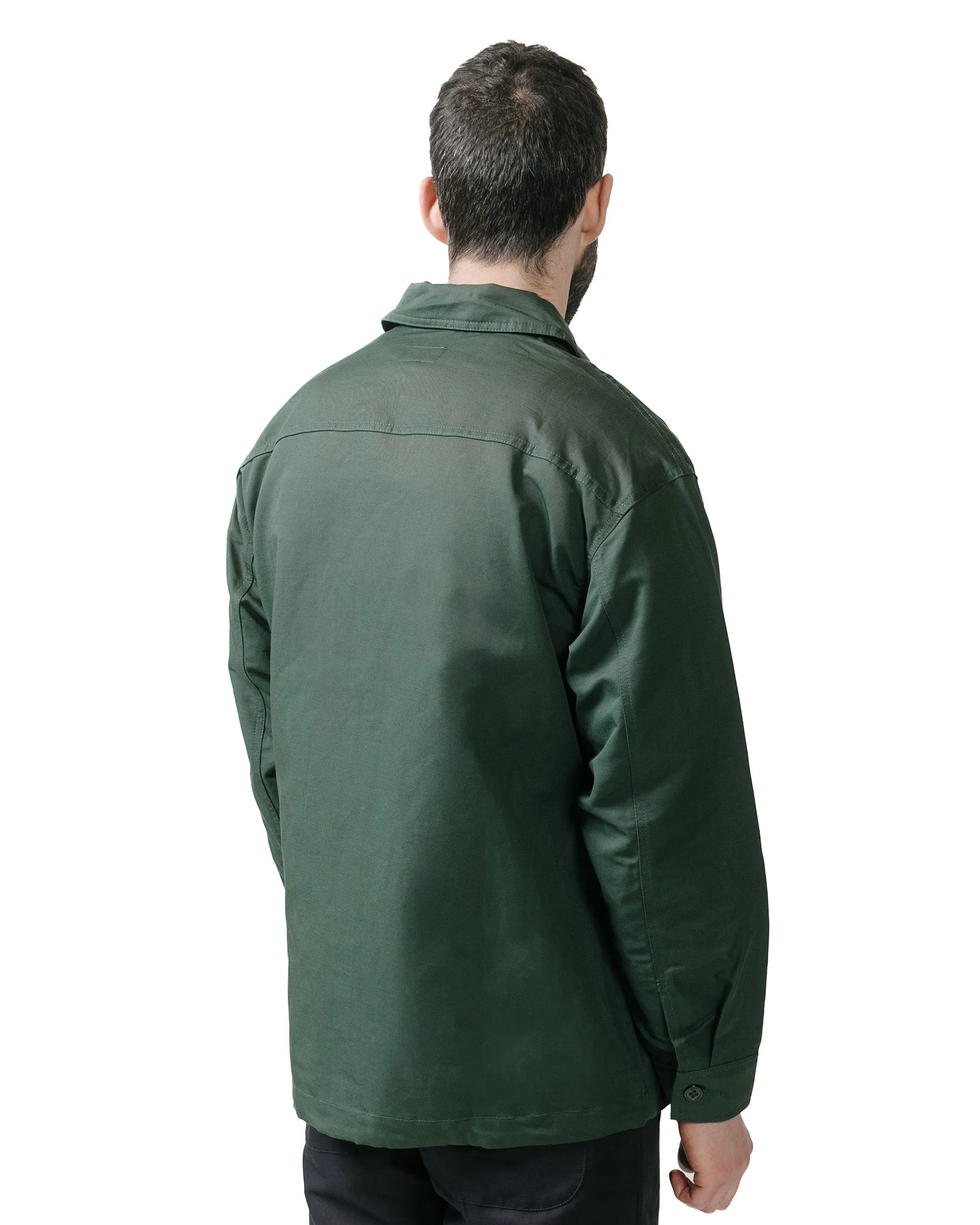 Arpenteur ADN Cotton Linen Gabardine Green