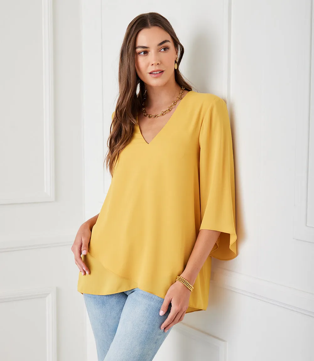 Bracelet Sleeve Asymmetric Top