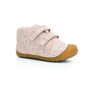 Bundgaard Petit Strap Rabbit Old Rose barefoot shoes