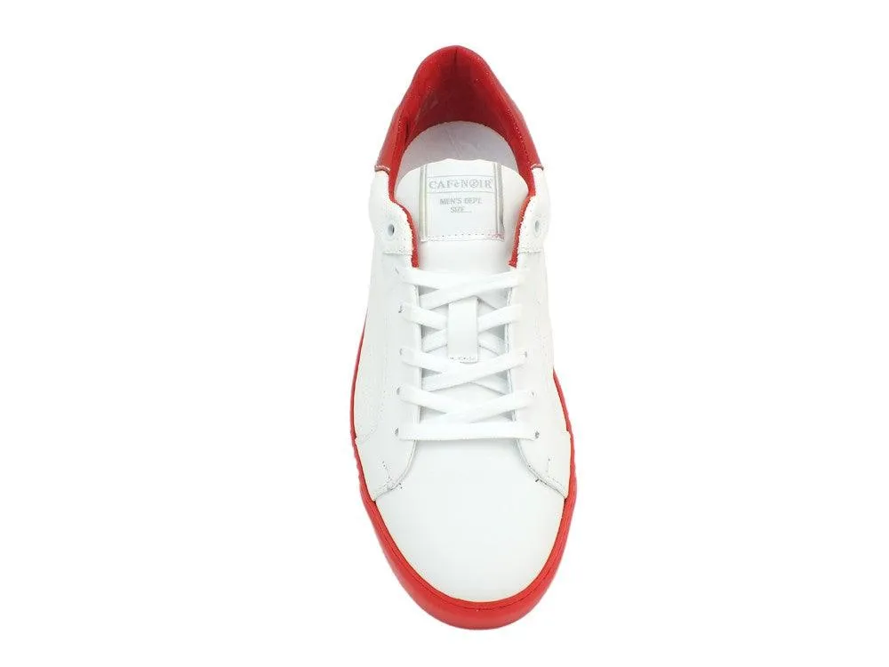 CAFèNOIR Sneaker Bianco Rosso IPP132