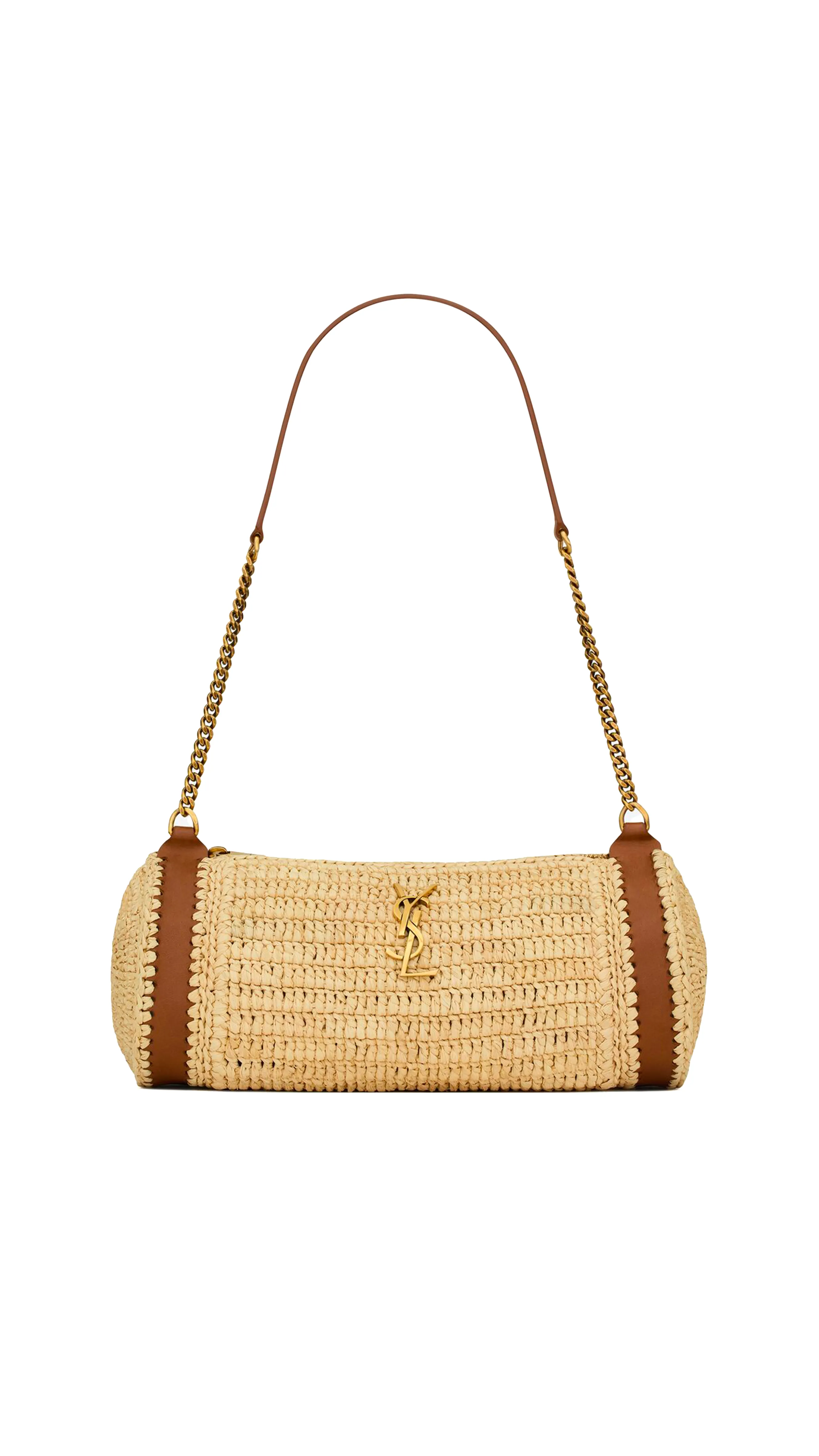 Cassandre Small Cylindric Bag - Natural Brick