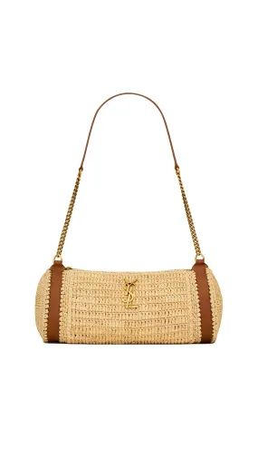 Cassandre Small Cylindric Bag - Natural Brick