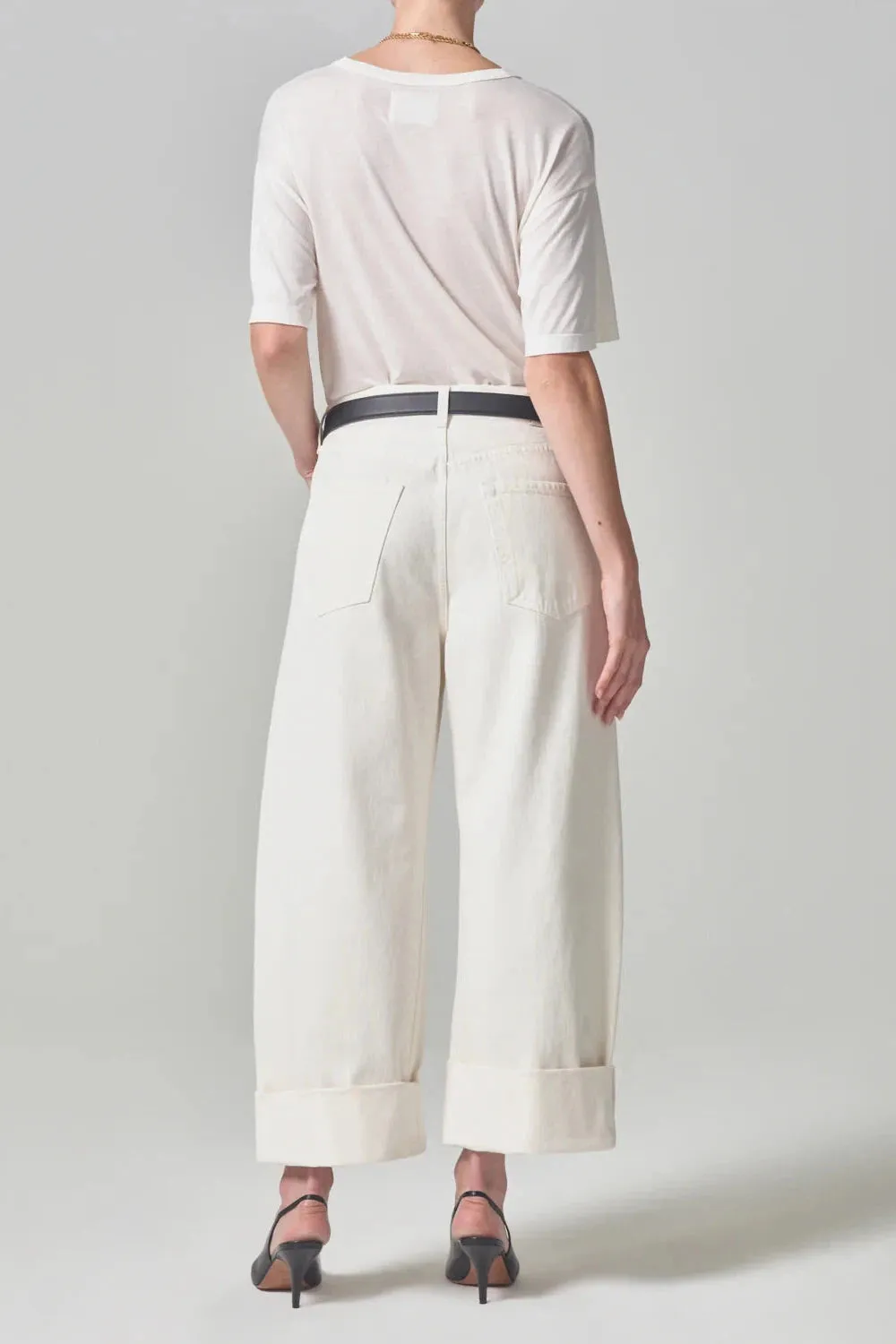 CITIZENS OF HUMANITY AYLA BAGGY JEANS IN PASHMINA