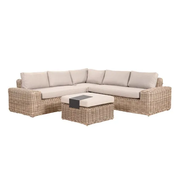 Como Natural Antique Corner Set