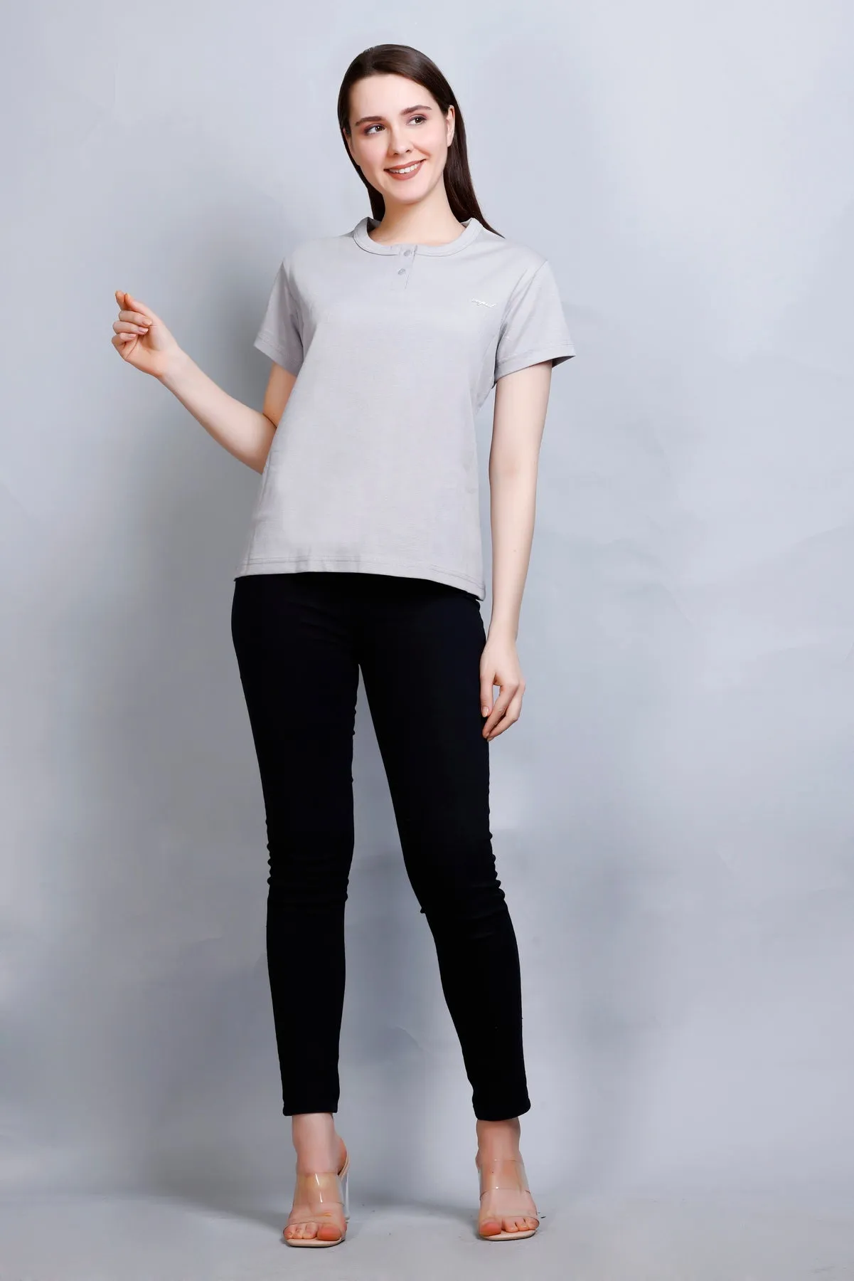 Cool & Casual Basic T-Shirts For Women ( Combo of Three )