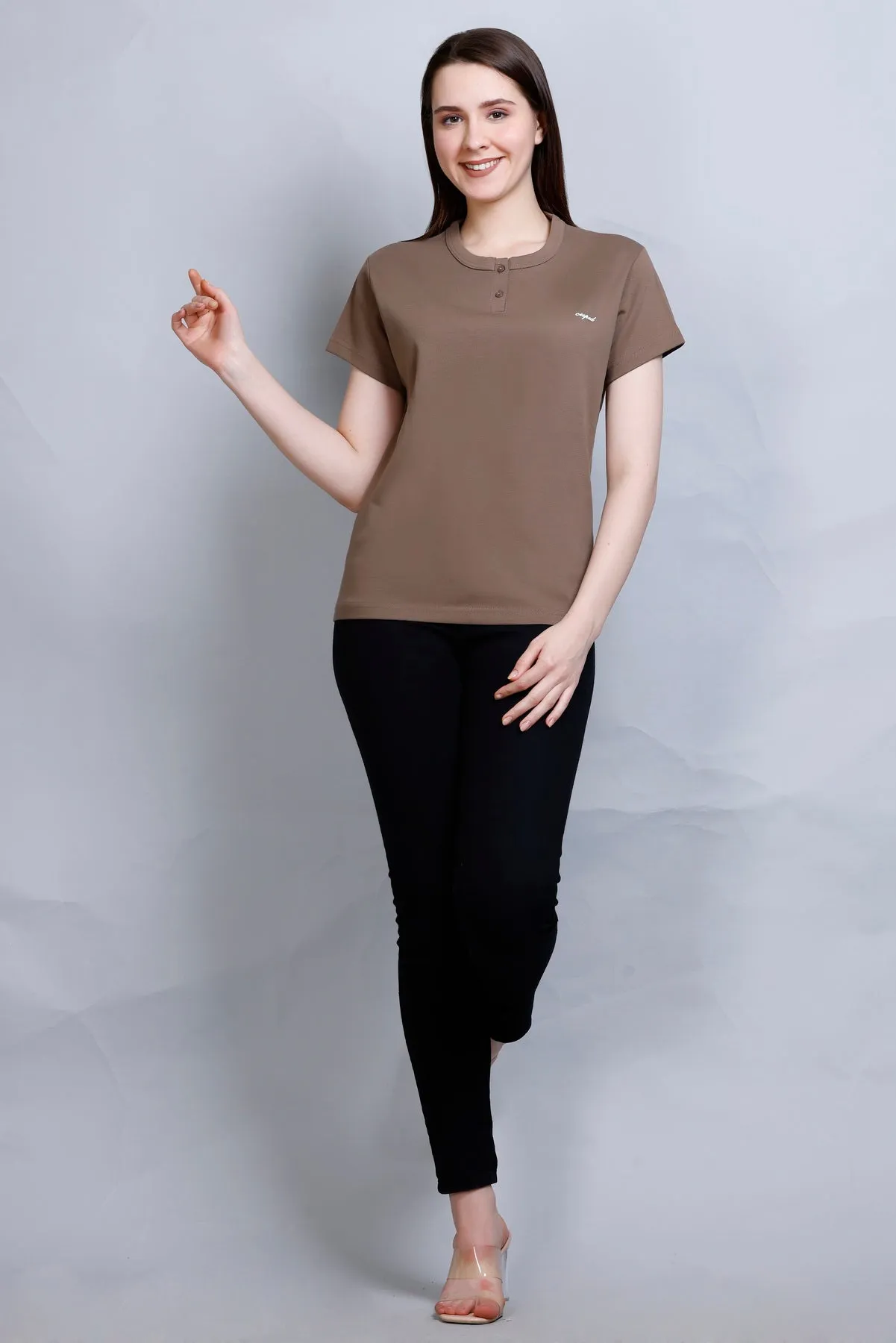 Cool & Casual Basic T-Shirts For Women ( Combo of Three )