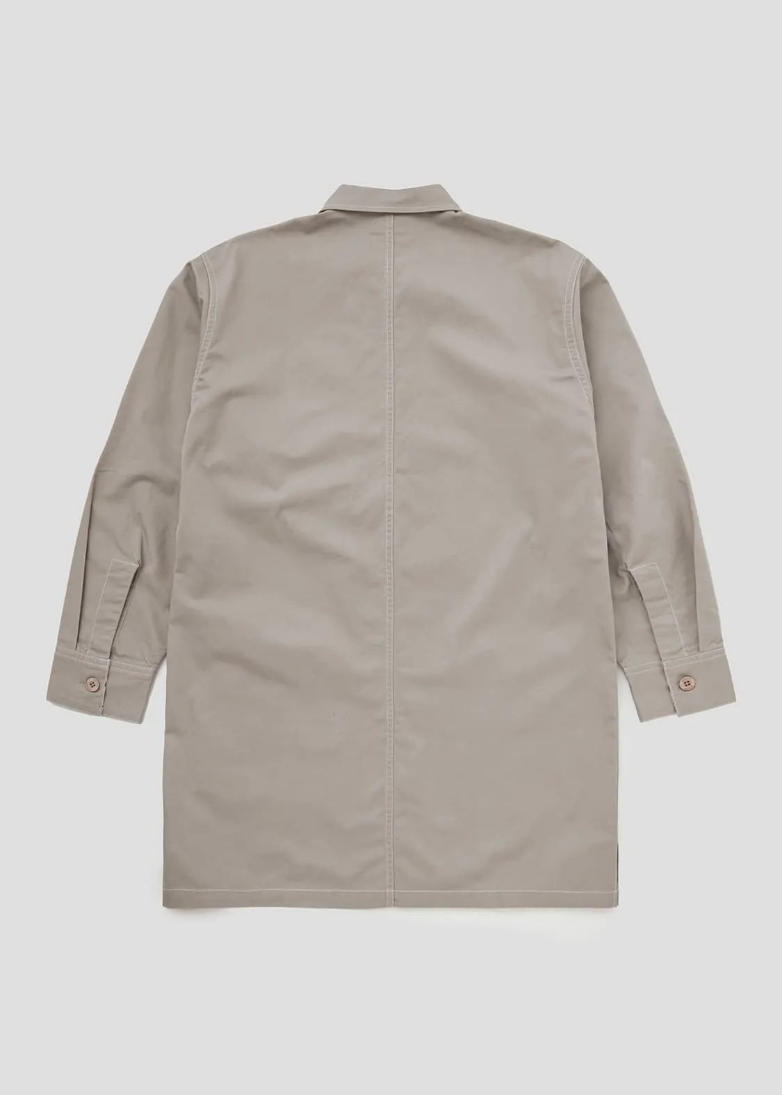 Cotton Twill Patch Pocket Coat (Lamb Chop)