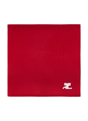 COURRÈGES  Plain scarf  - Red