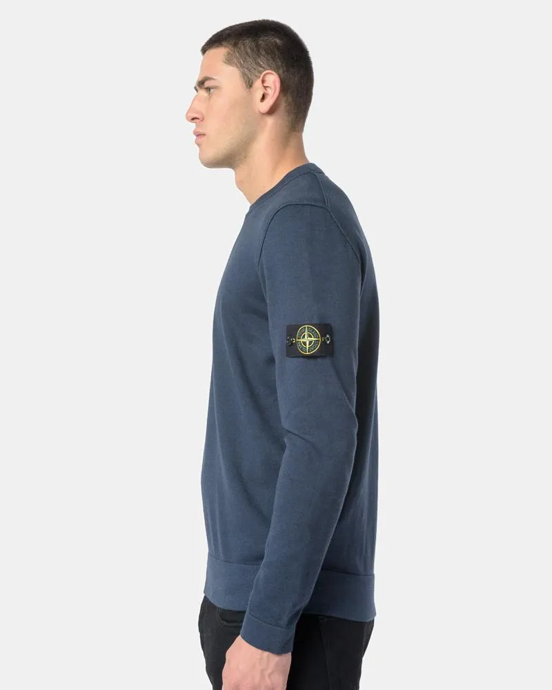 Crewneck Sweater in Navy