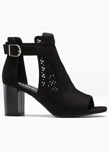 Cut-Out Heeled Sandals by bonprix | Look Again