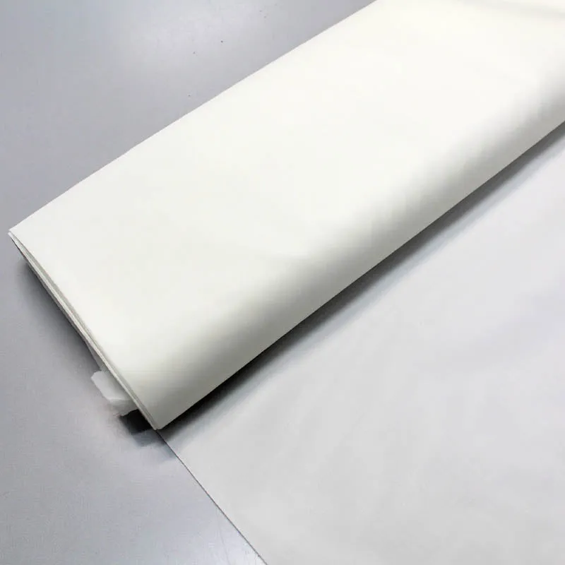 Dressmaking Anti Static Polyester Lining Fabric - Optic White