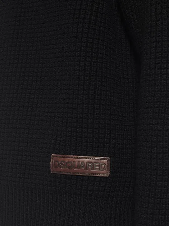 Dsquared2   Distressed crewneck sweater 