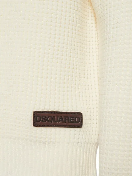 Dsquared2   Distressed crewneck sweater 