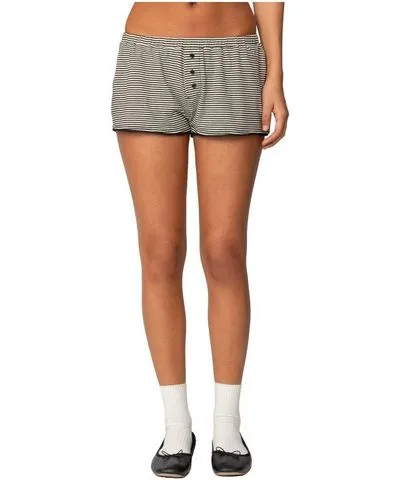 Edikted Women's Suzy Striped Shorts