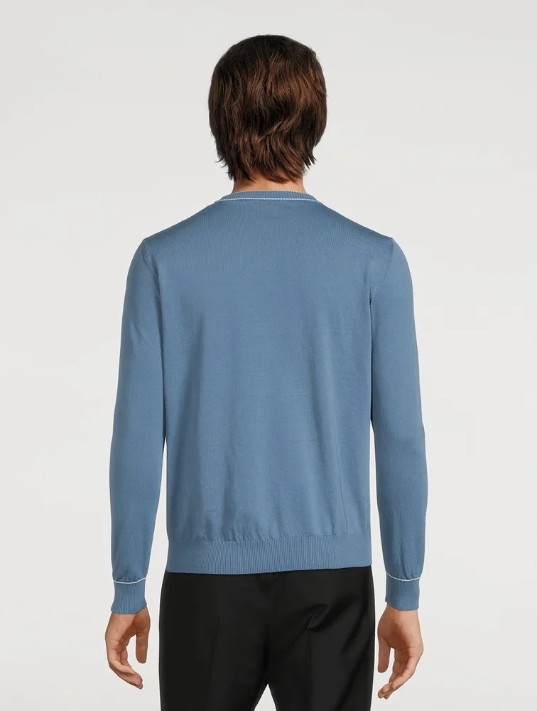 ELEVENTY Cotton Crewneck Sweater