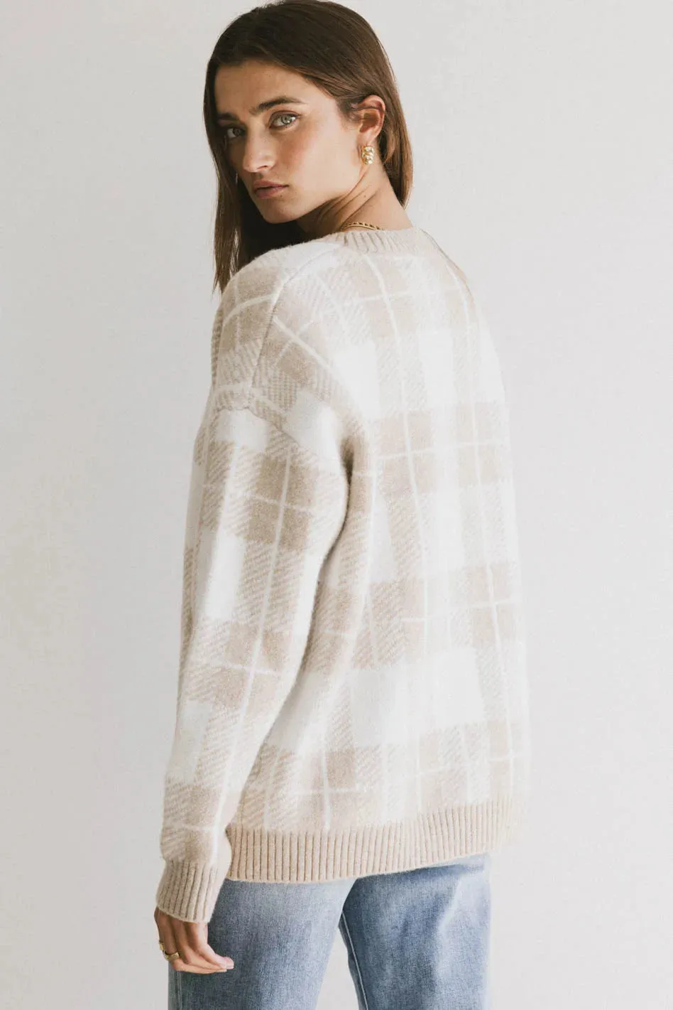 Emilee Plaid Sweater