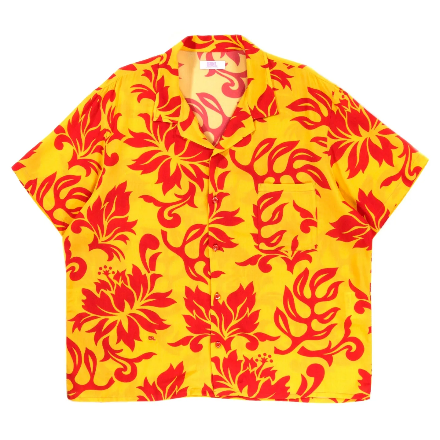 ERL TROPICAL FLOWERS SHORT SLEEVE SHIRT