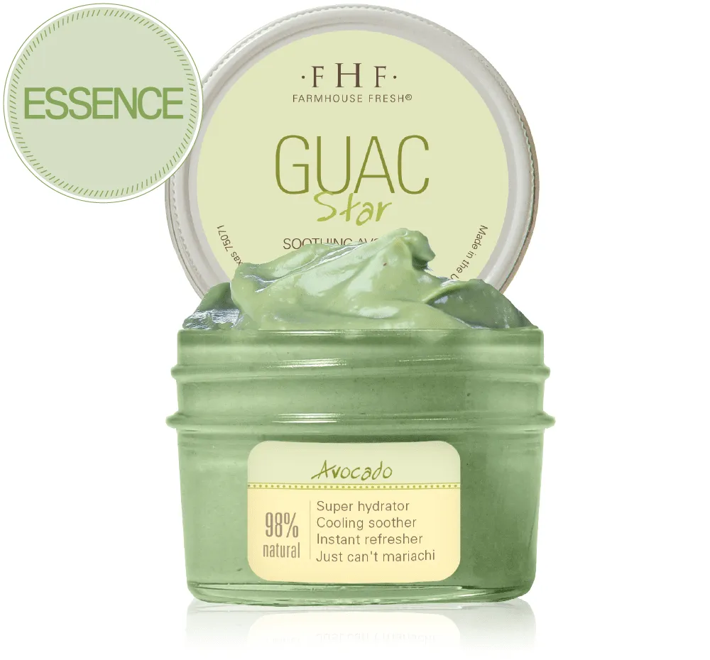 Farmhouse Fresh Guac Star Avocado Mask 3oz