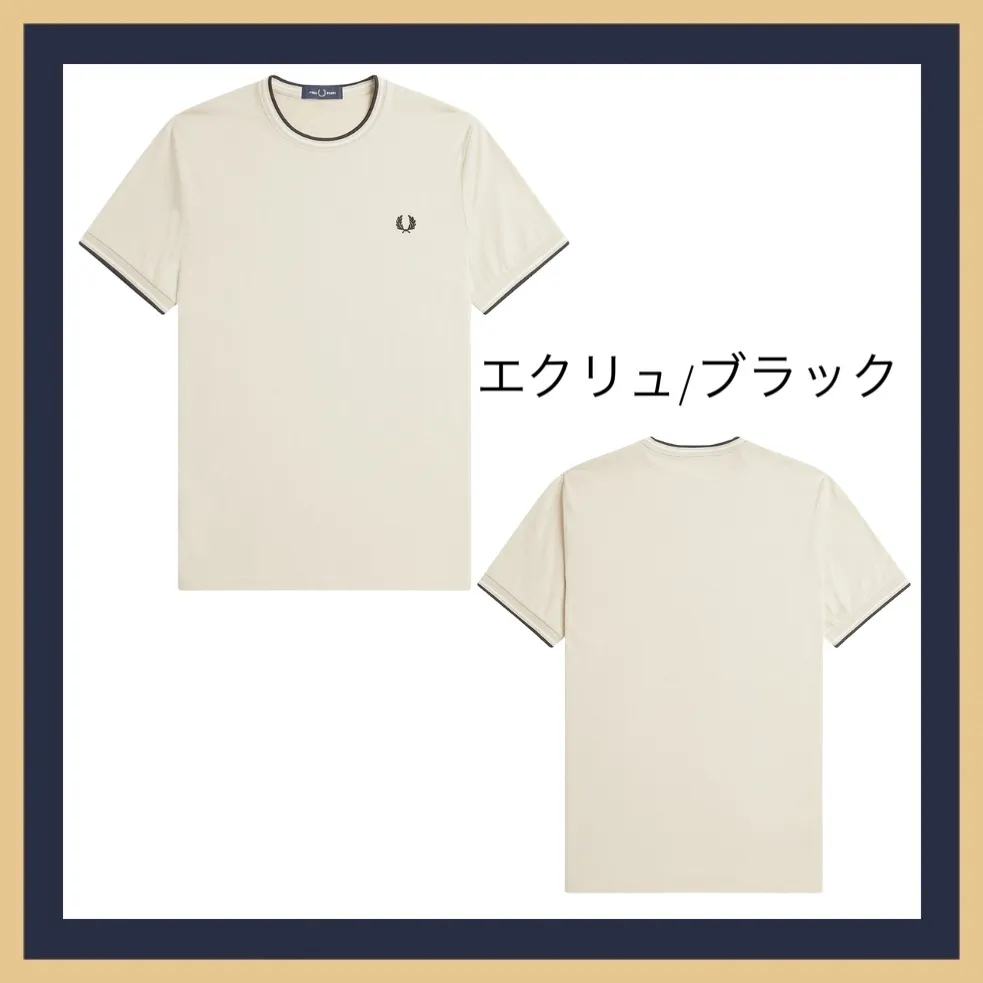 FRED PERRY  |Unisex U-Neck Plain Cotton Short Sleeves Logo T-Shirts