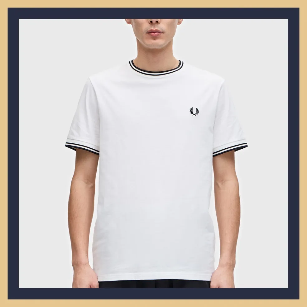 FRED PERRY  |Unisex U-Neck Plain Cotton Short Sleeves Logo T-Shirts