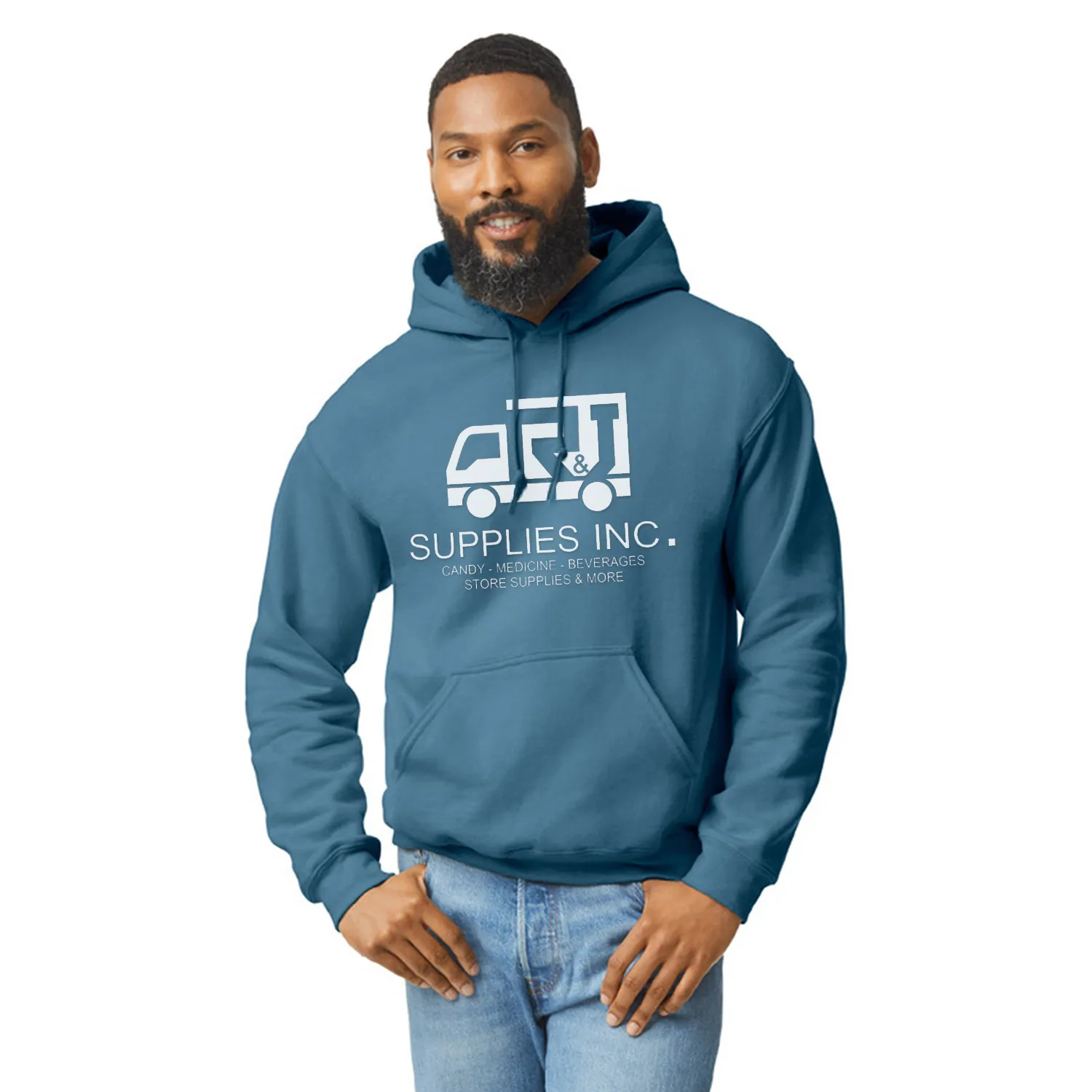 Gildan Adult Heavy Blend Hooded Sweatshirt, Printed