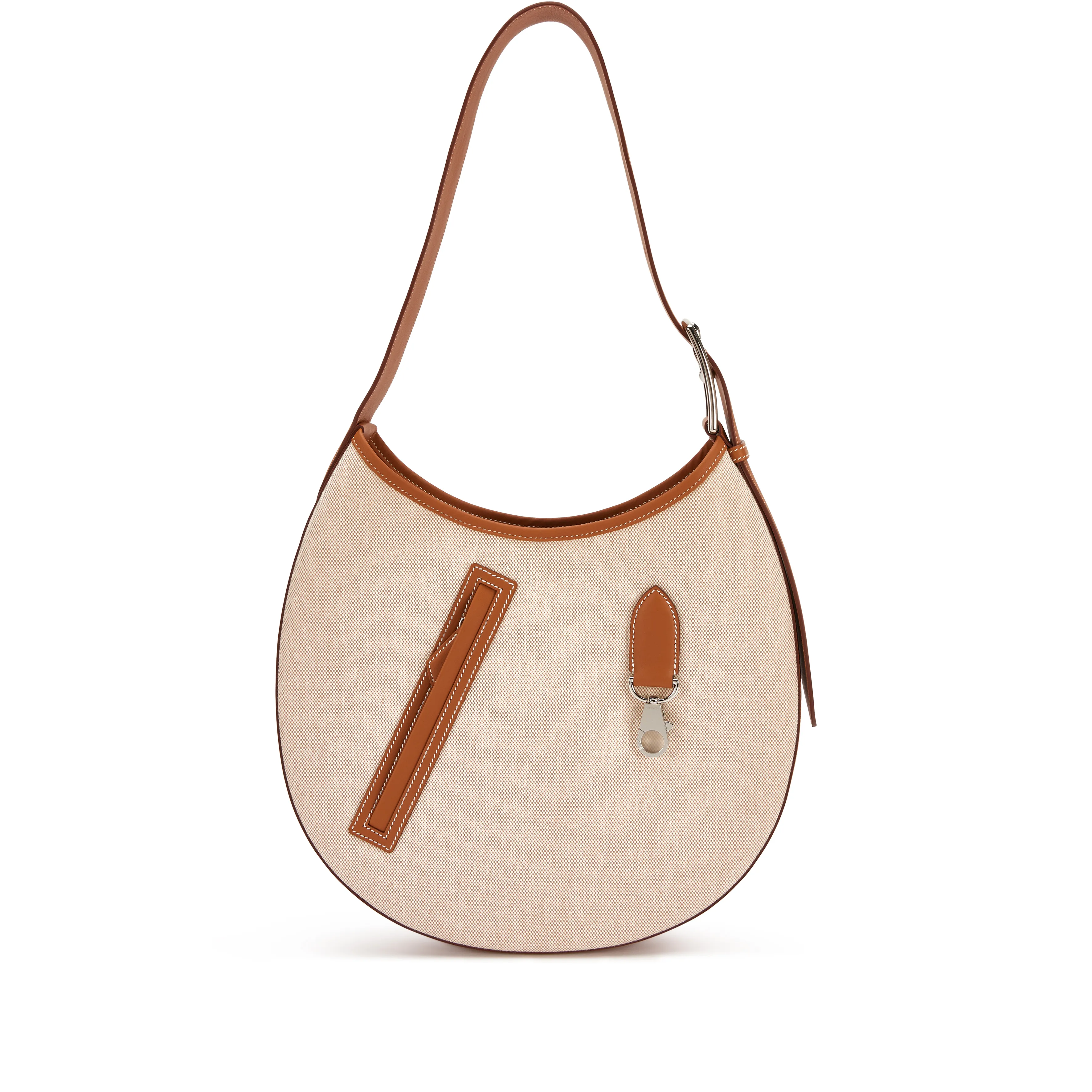 Hermès Beige Écru Toile and Gold Swift Arcon Bag Palladium Hardware, 2024