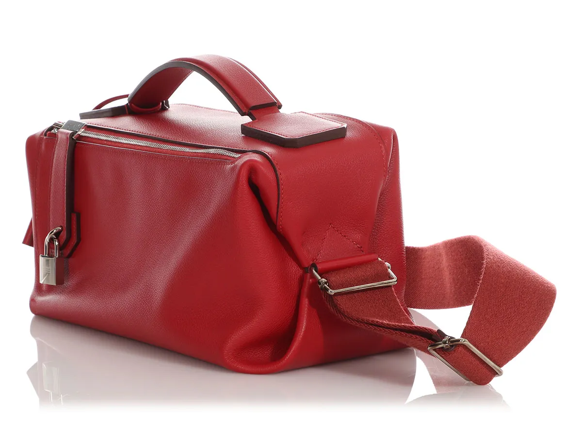 Hermès Rouge Casaque Evercolor Emile Bag Palladium Hardware, 2020