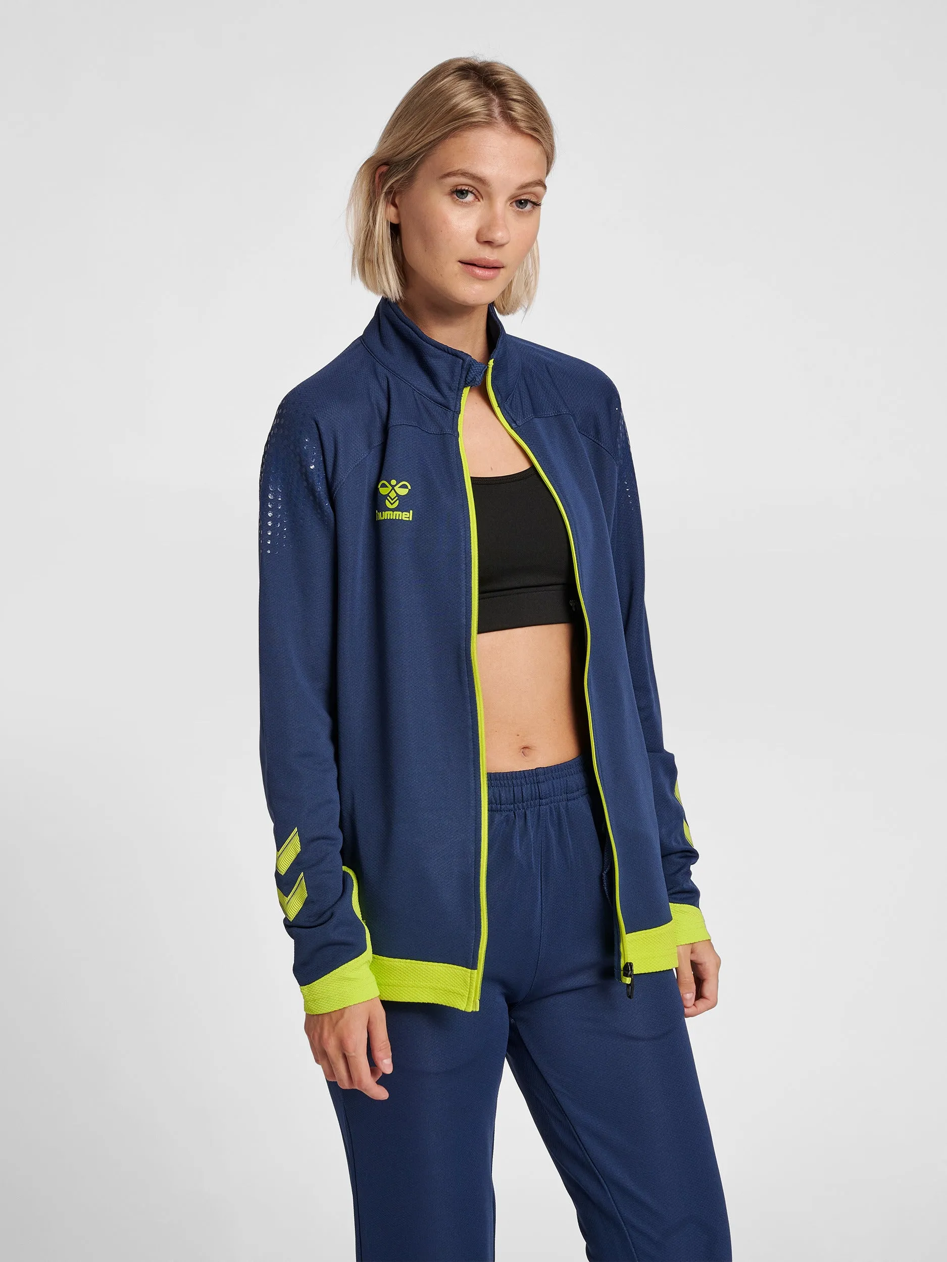 Hummel Women's Lead Poly Zip Jacket