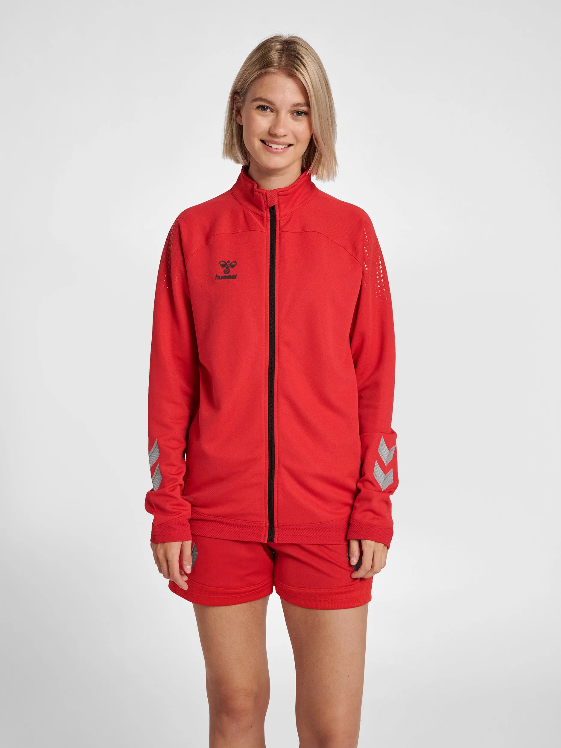 Hummel Women's Lead Poly Zip Jacket