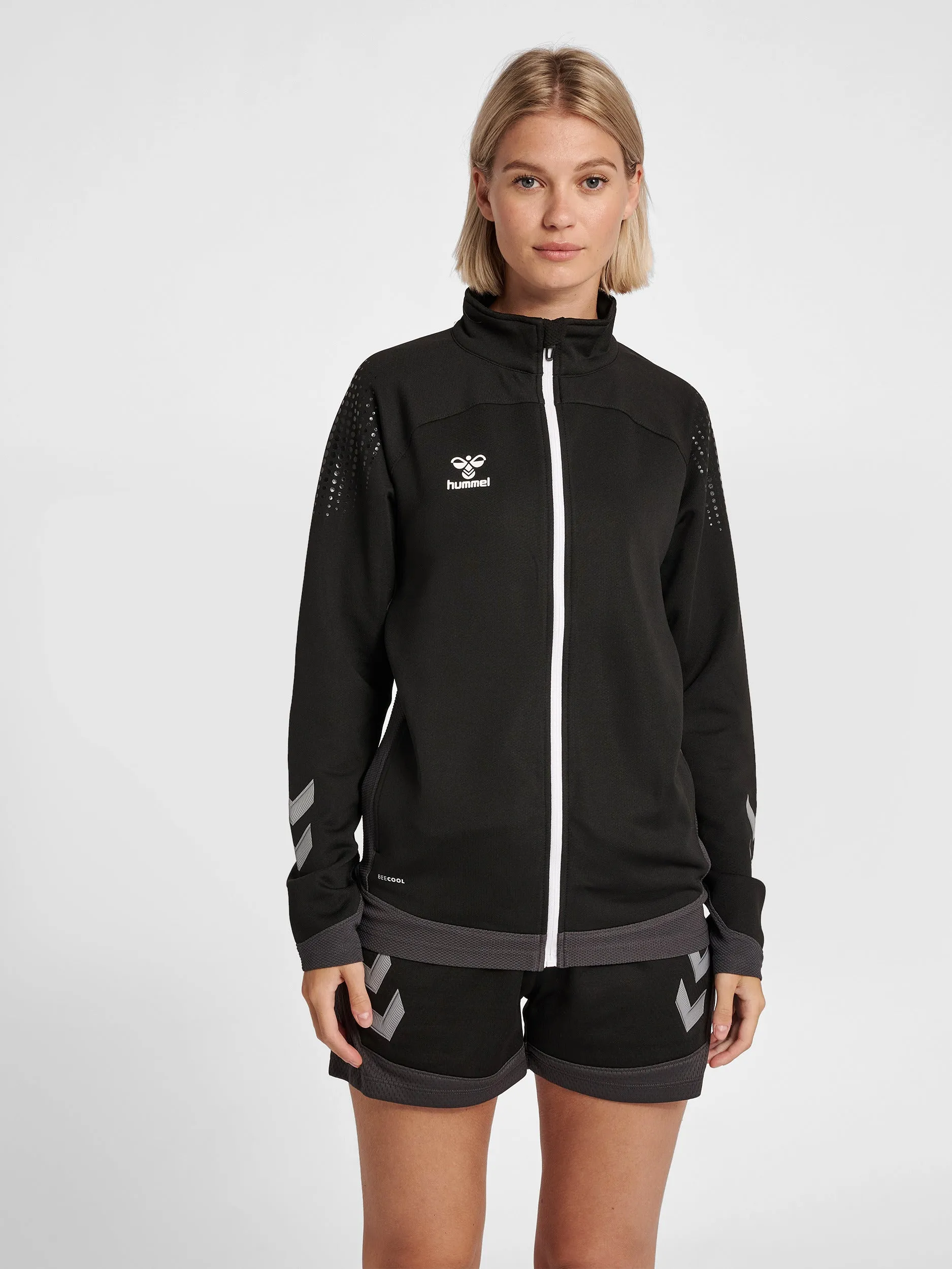 Hummel Women's Lead Poly Zip Jacket