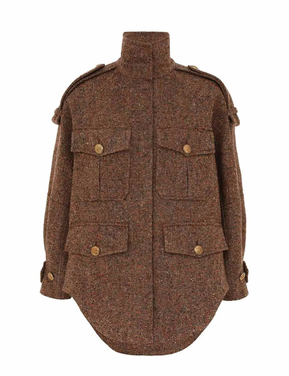 Illustration Tweed Jacket