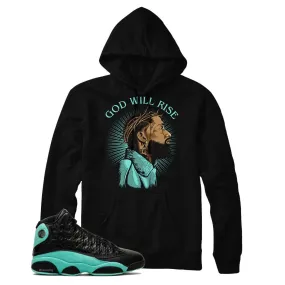 Jordan 13 Island Green Nipsey Hussle Hoodie