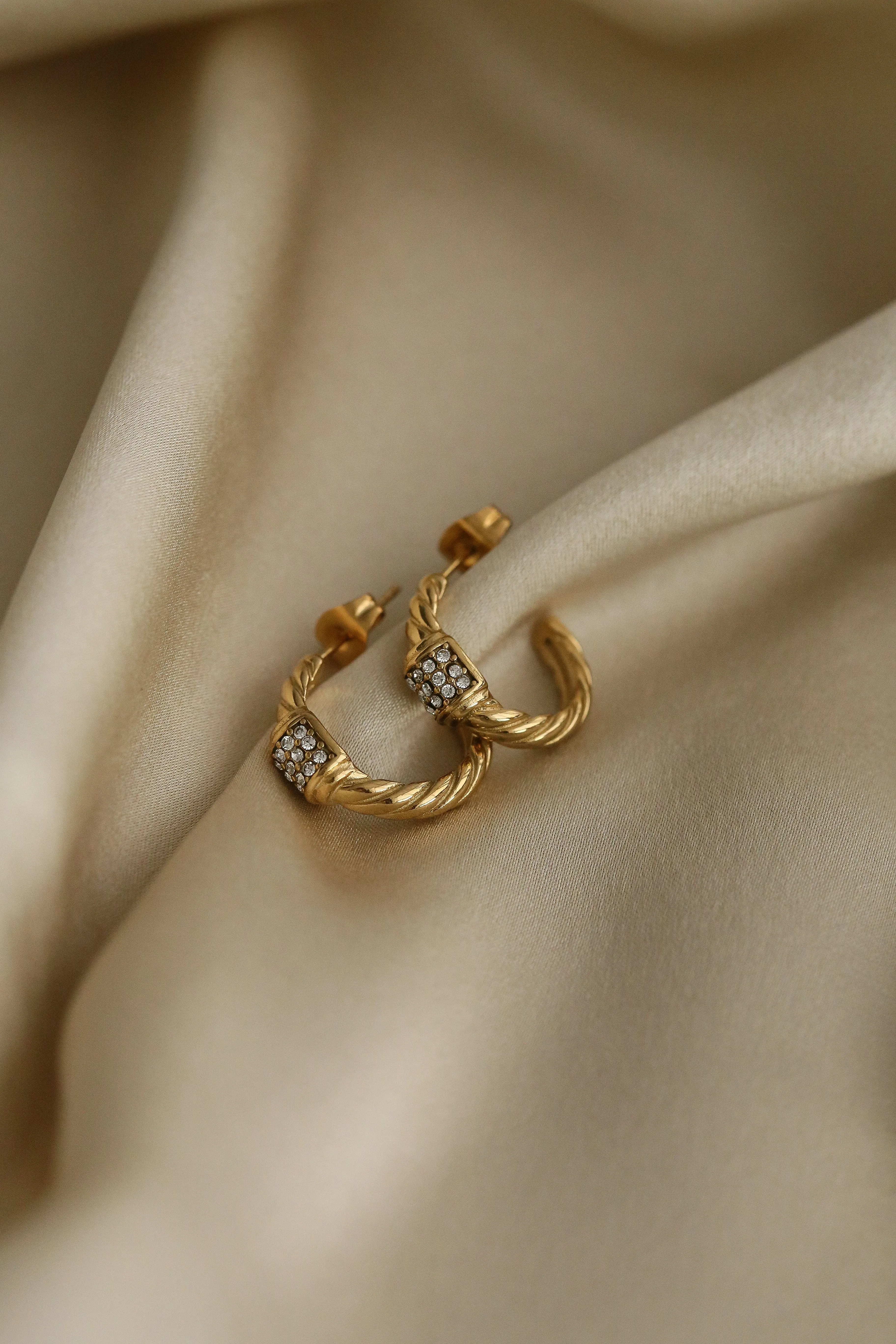 Josephine Hoop Earrings