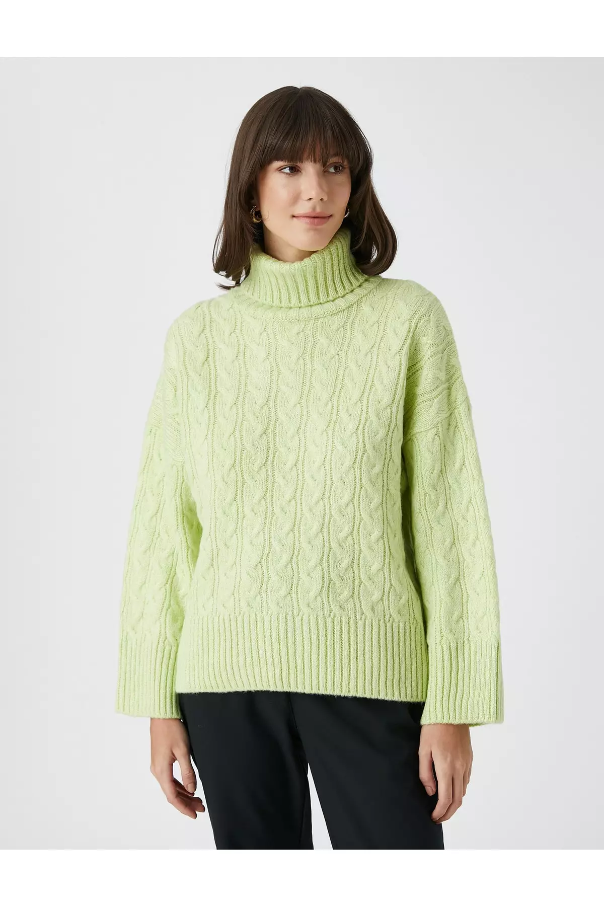 KOTON Turtleneck Knitted Sweater