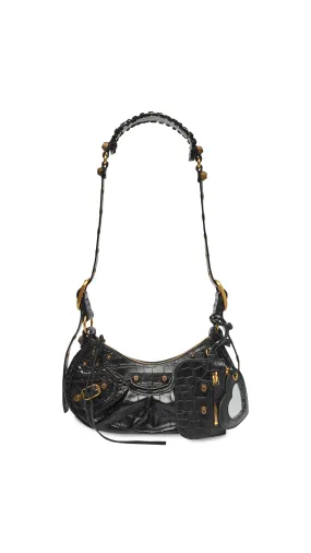 Le Cagole XS Shoulder Bag - Black