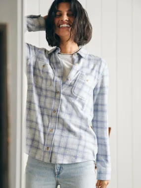 Legend Sweater Shirt - Spring Dew Plaid