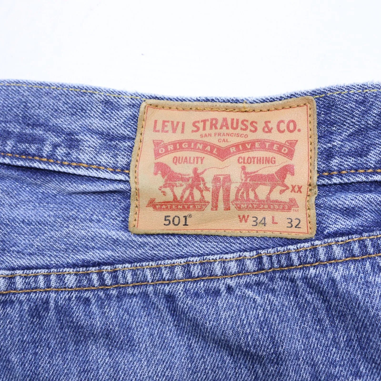 Levi's 501 Blue Jeans