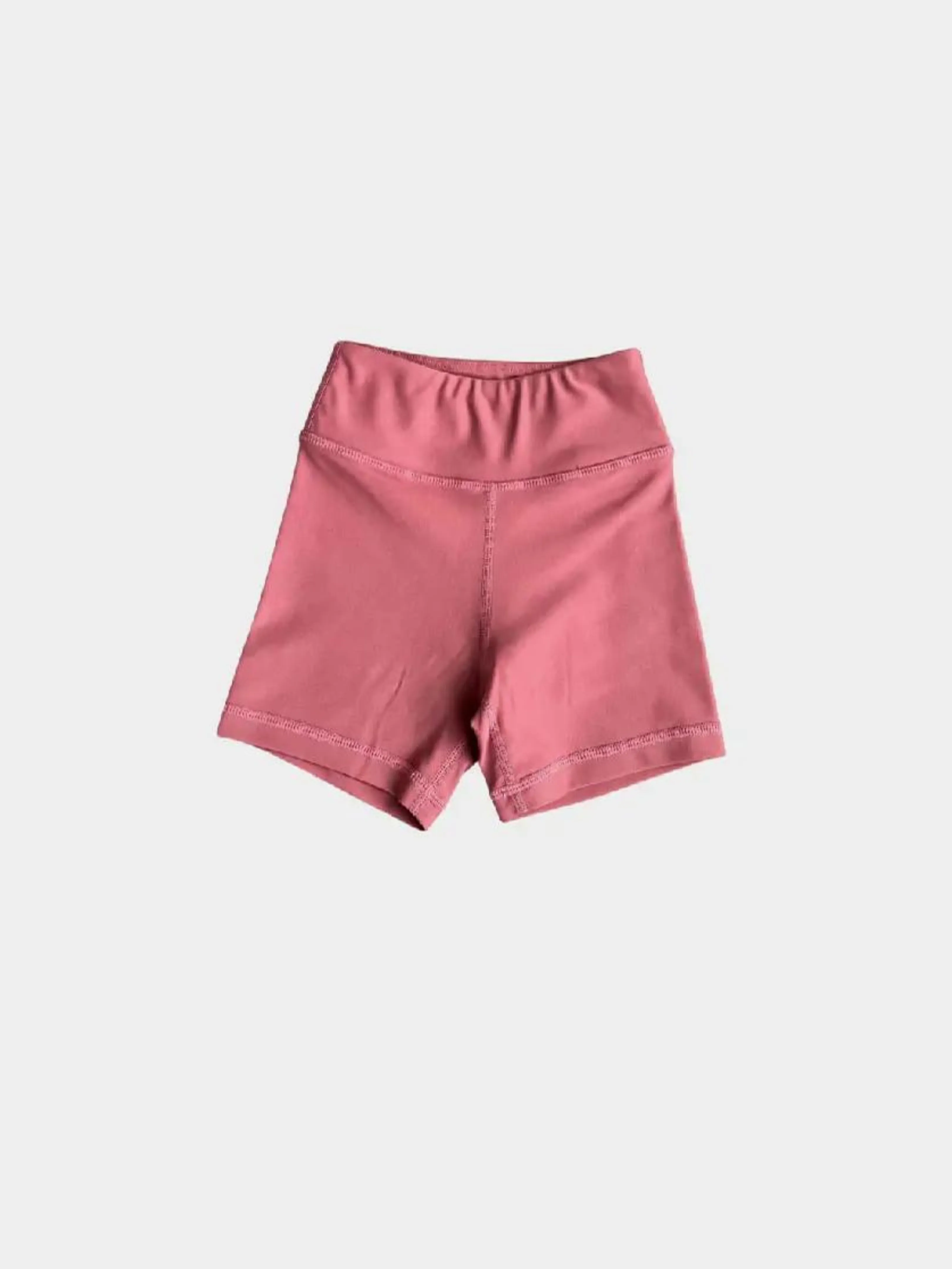 Light Mahogany Biker Shorts - Big Girl