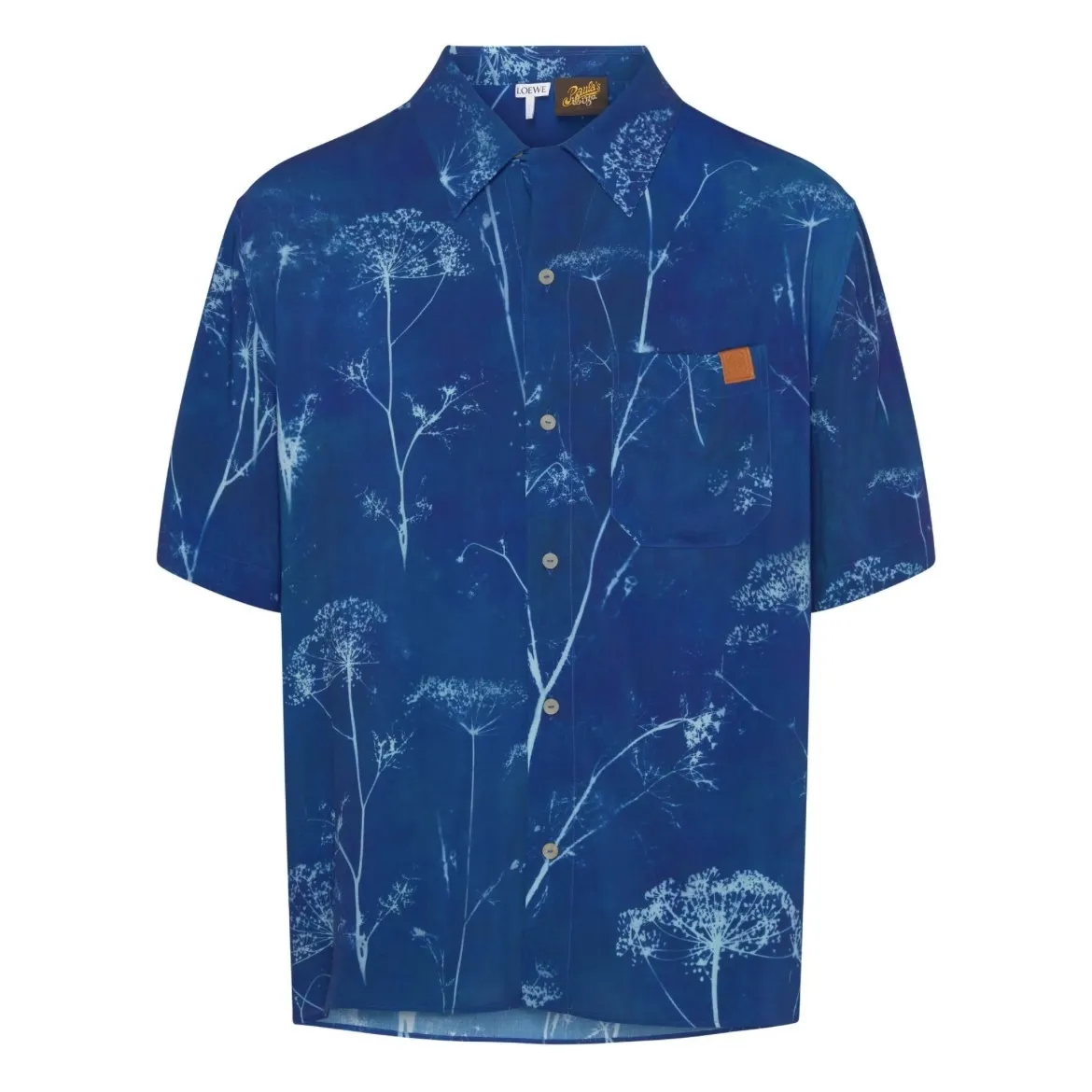 LOEWE  |Short Sleeves Logo Luxury Shirts