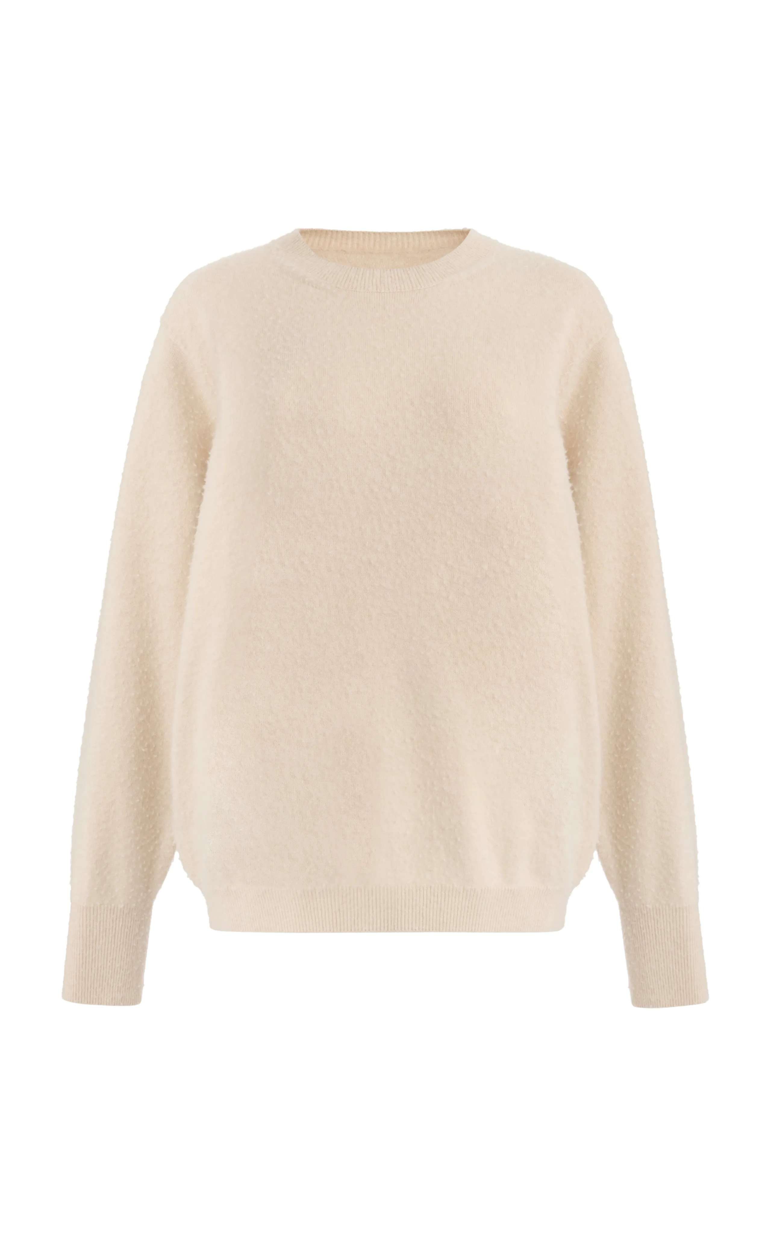 Maison Margiela Brushed Cashmere-Cotton Sweater