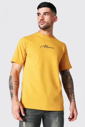 Man Signature Crew Neck T-shirt