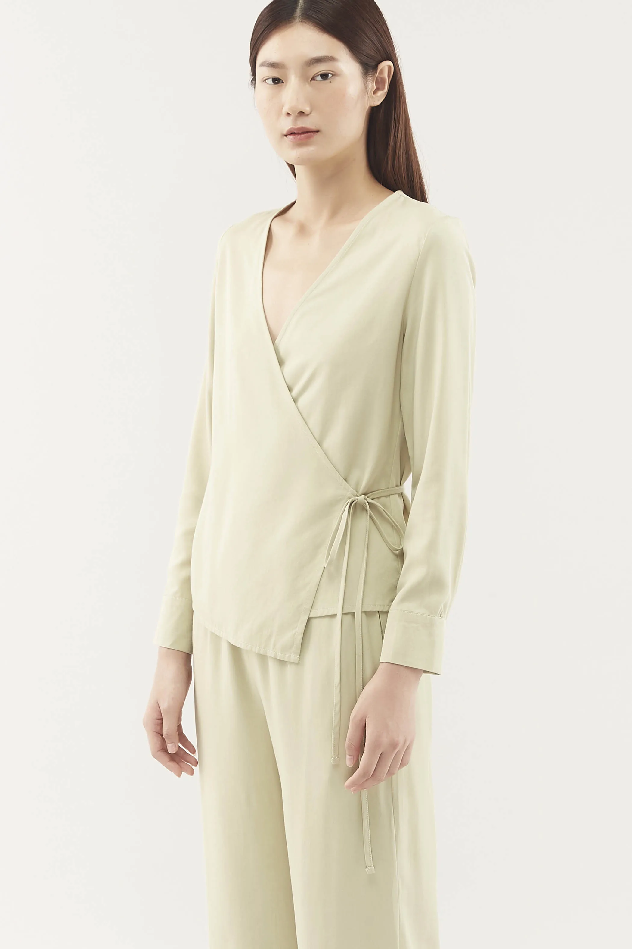 Maxie Wrap Blouse 
