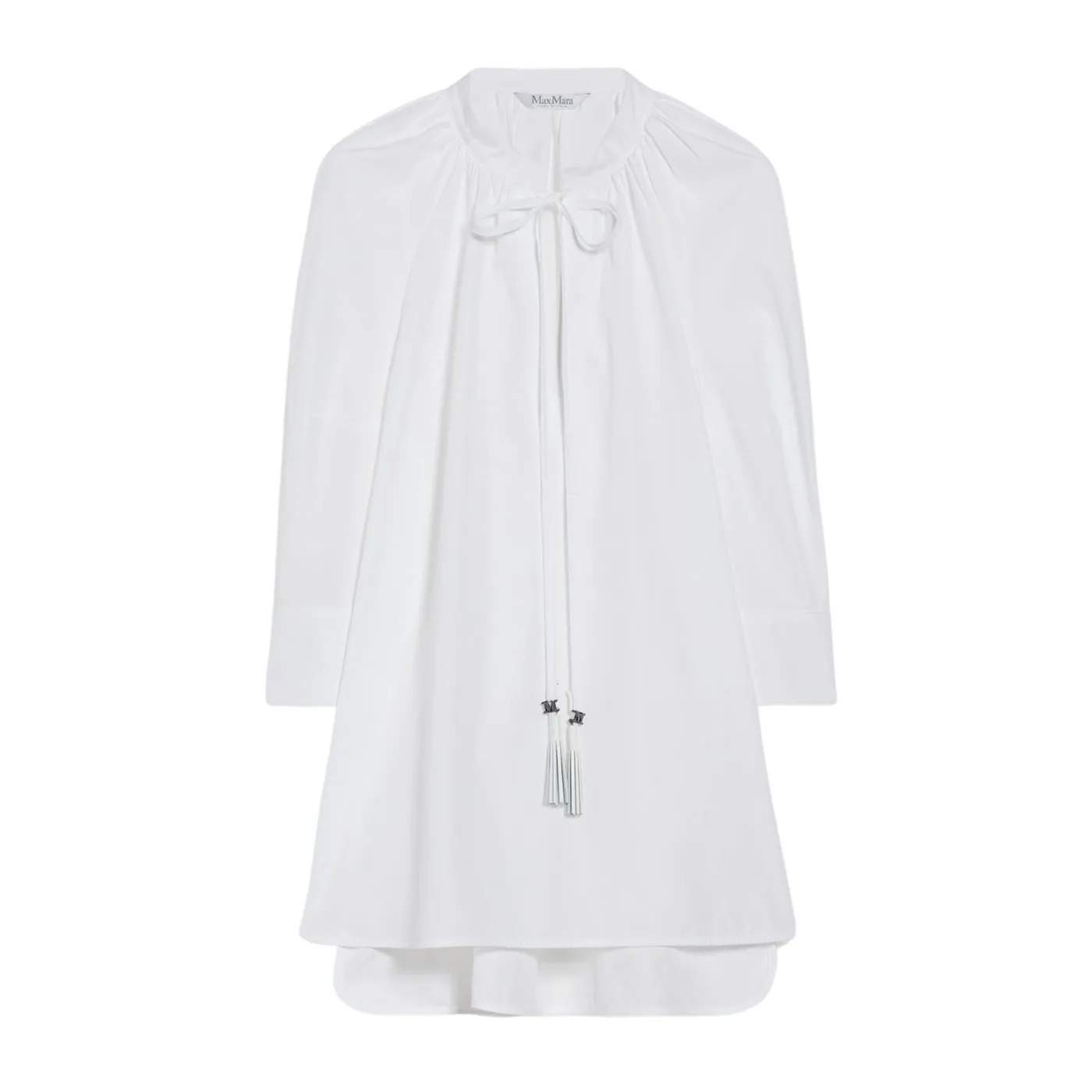 MaxMara  |Cotton shirt with balloon sleeves