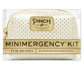 MINIMERGENCY BRIDE WHITET/GOLD DOT