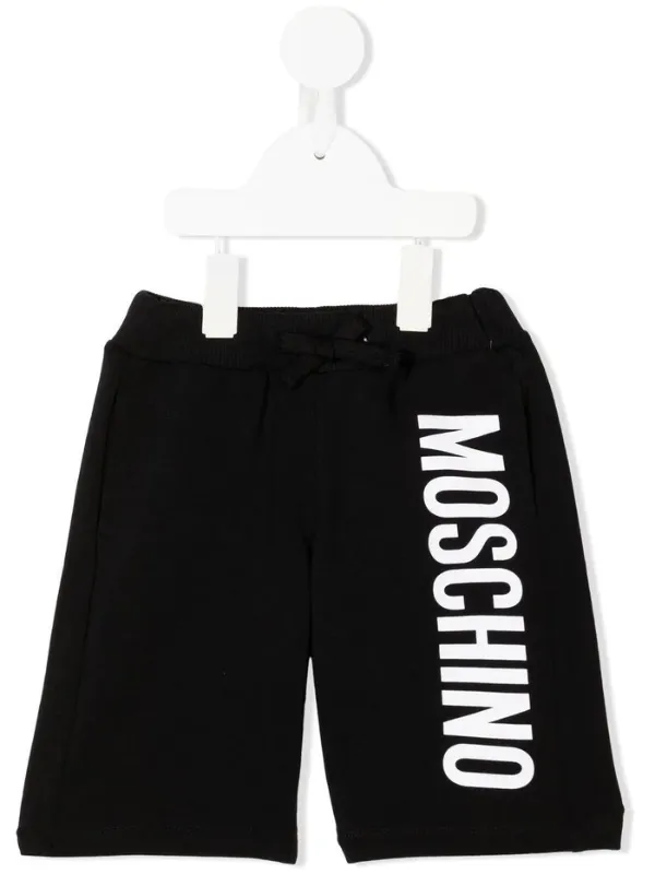 Moschino Shorts Logo Black