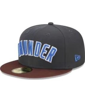 New Era Men's NBA Oklahoma City Thunder 2022/23 City Edition Official 59FIFTY Fitted Hat