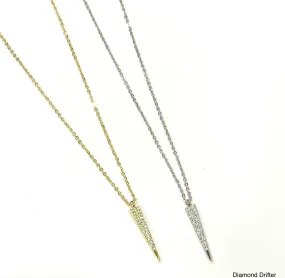 No Shame In My Game 18K Gold Plated Necklace (Gold)
